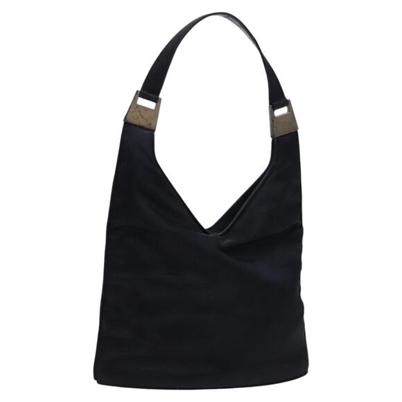 GUCCI Shoulder Bag Nylon Black - Picture 1 of 16